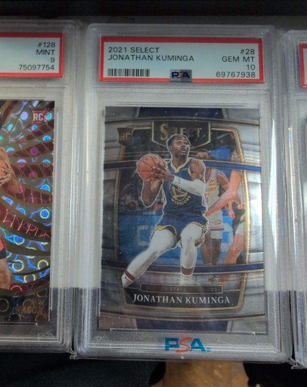 2021 Panini Select #28 Jonathan Kuminga — front