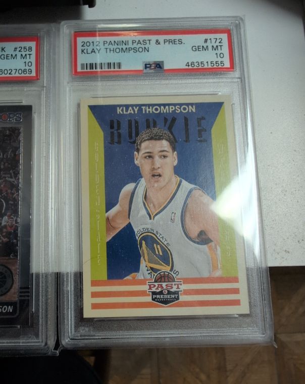 2012 Panini Past & Present #172 Klay Thompson — front