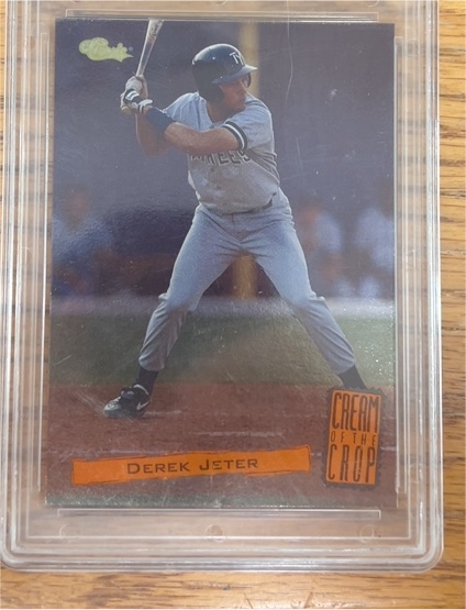 1994 Classic Cream of the Crop #C17 Derek Jeter — front