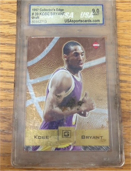 1997 Collector's Edge #39 Kobe Bryant — front