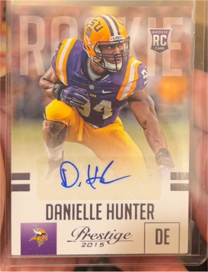2015 Panini Prestige #219 Danielle Hunter — front