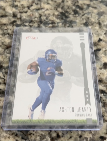2025 Sage Low Series #55 Ashton Jeanty — front