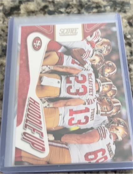 2023 Score #4 Huddle Up San Francisco 49ers — front