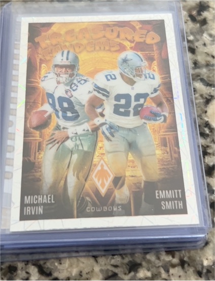 2024 Panini Phoenix #TT-DAL Michael Irvin / Emmitt Smith Treasured Tandems — front