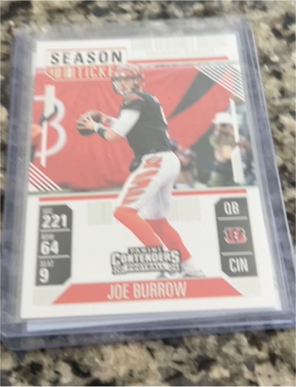 2024 Panini Contenders Season Ticket #20 Joe Burrow — front