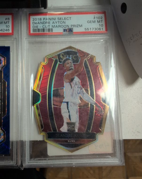2018 Panini Select #102 Deandre Ayton — front