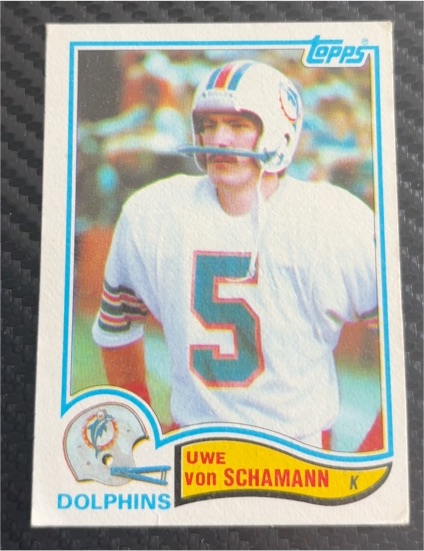 1982 Topps #138 Uwe von Schamann — front