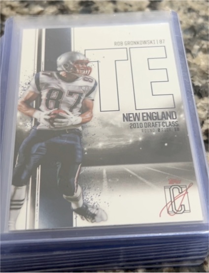 2024 Topps Signature Class #34 Rob Gronkowski — front