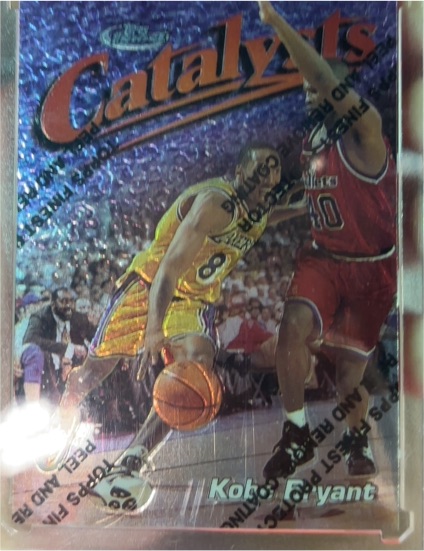 1997-98 Topps Finest #137 Kobe Bryant — front