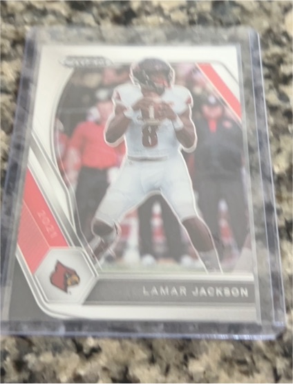 2021 Panini Prizm Draft Picks #26 Lamar Jackson — front