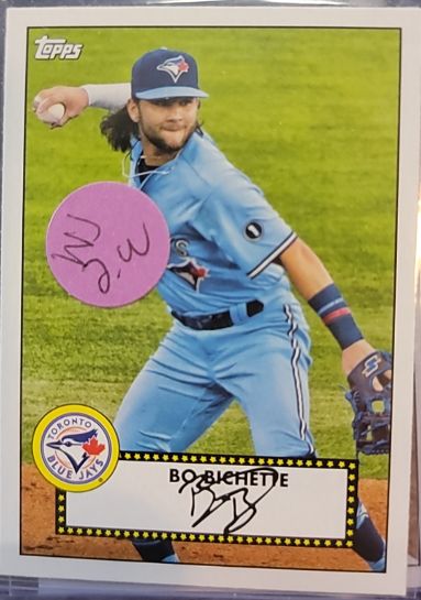 2021 Topps 1952 Topps Redux #T52-28 Bo Bichette — front