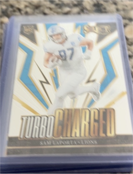 2023 Panini Select Turbocharged #TUR-SLA Sam LaPorta — front