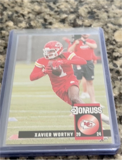 2024 Panini Donruss #34 Xavier Worthy Retro 1994 — front