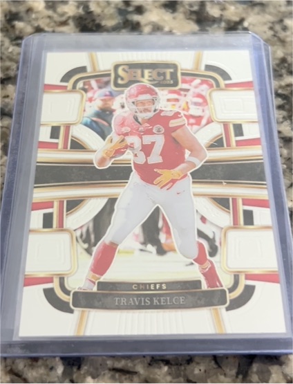 2023 Panini Select Concourse #50 Travis Kelce — front