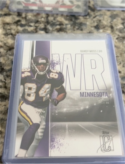 2024 Topps Signature Class #30 Randy Moss — front