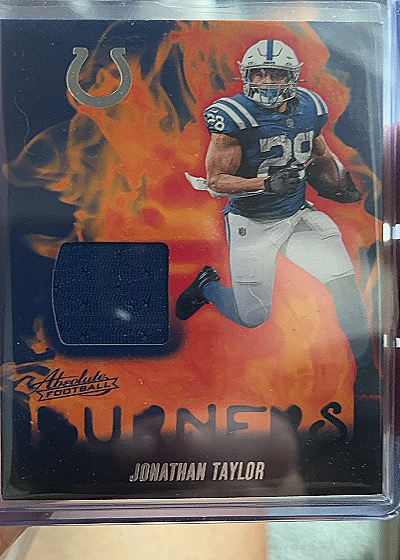 2024 Panini Absolute Burners #AB-JTY Jonathan Taylor — front