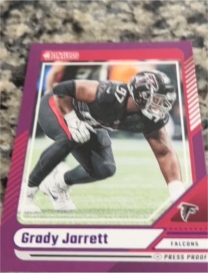2024 Panini Donruss #163 Grady Jarrett — front