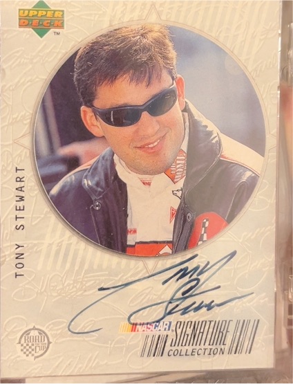 1999 Upper Deck Signature Collection #TS Tony Stewart — front