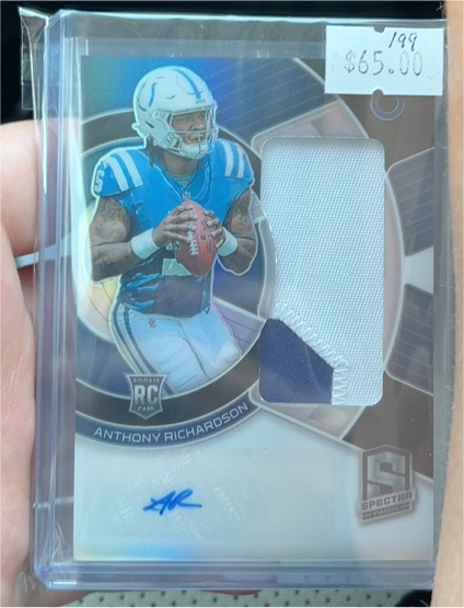 2023 Panini Spectra #199 Anthony Richardson — front