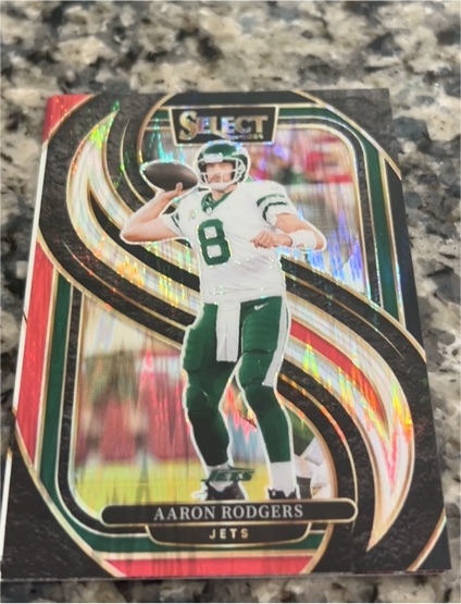 2024 Panini Select Premier Level #126 Aaron Rodgers — front