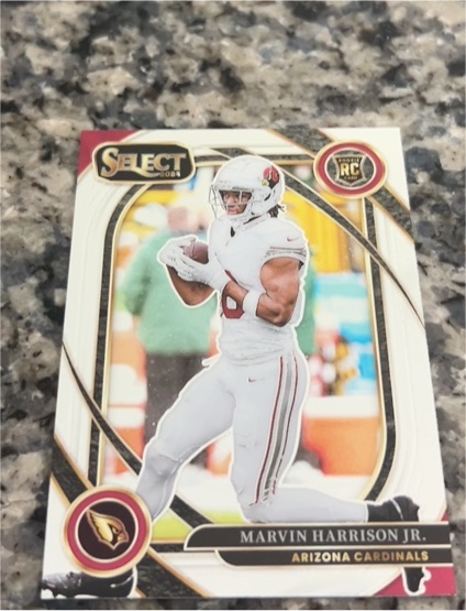 2024 Panini Select #219 Marvin Harrison Jr. — front