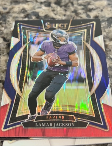 2024 Panini Select Football #35 Lamar Jackson — front