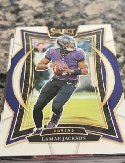 2024 Panini Select Football #35 Lamar Jackson — front
