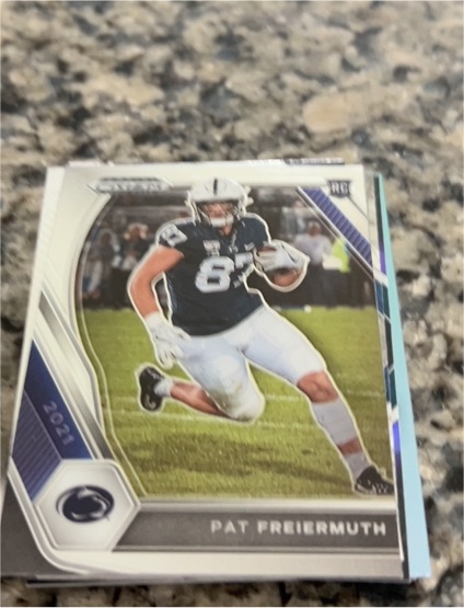 2021 Panini Prizm Draft Picks #127 Pat Freiermuth — front