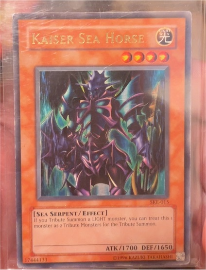 Yu-Gi-Oh! Kaiser Sea Horse SKE-015 — front