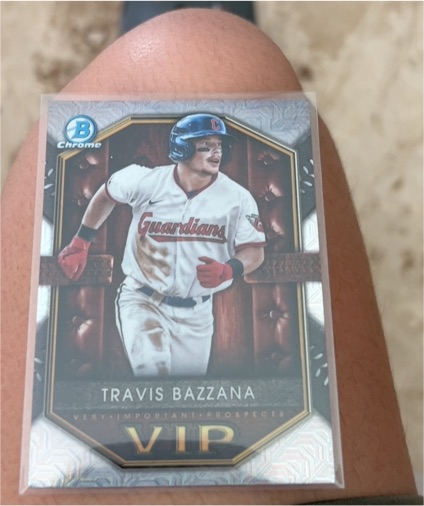 2025 Bowman Chrome #VIP-8 Travis Bazzana — front