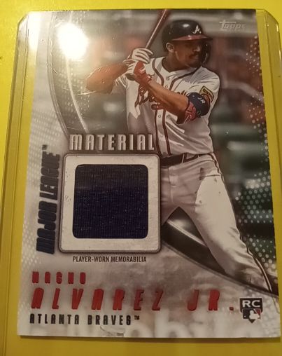 2025 Topps Series 2 - Major League Material Nacho Alvarez Jr. #MLM2-NAJ — front