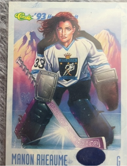 1993 Classic Hockey Draft #112 Manon Rheaume — front
