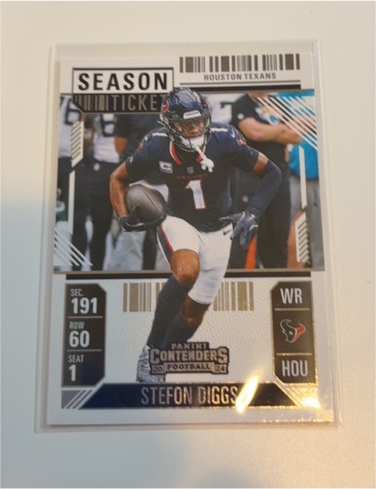 2024 Panini Contenders Football #40 Stefon Diggs — front