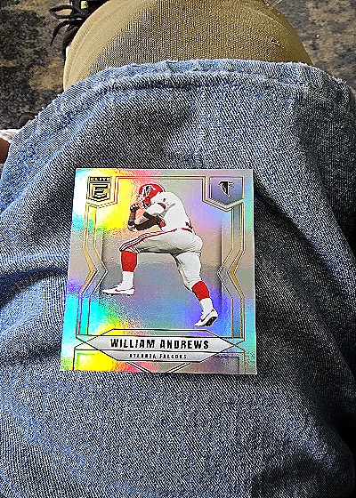 2024 Donruss Elite William Andrews Atlanta Falcons — front