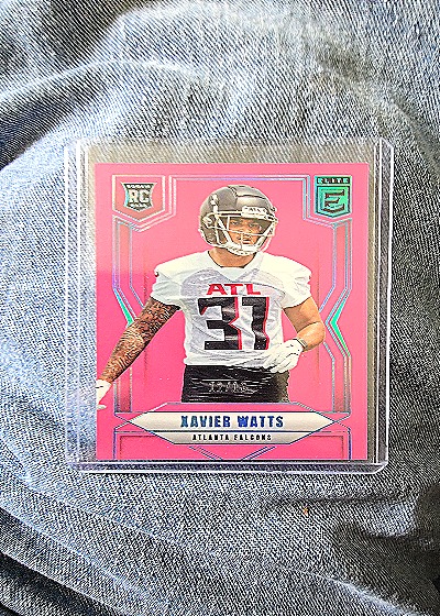 2025 Donruss Elite #Xavier Watts Atlanta Falcons — front