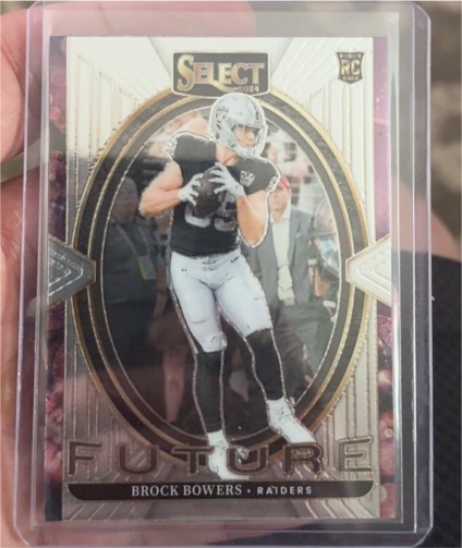 2024 Panini Select #3 Brock Bowers — front