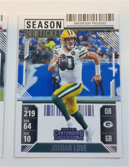 2024 Panini Contenders Season Ticket #37 Jordan Love — front