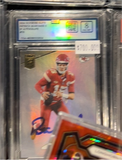 2017 Panini Select #203 Patrick Mahomes — front