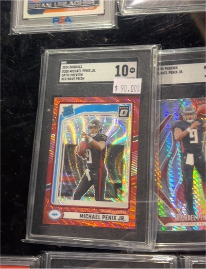 2024 Donruss Optic #308 Michael Penix Jr. — front