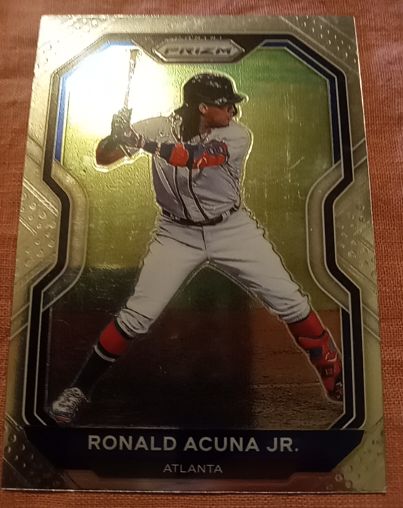 2021 Panini Prizm #7 Ronald Acuna Jr. — front