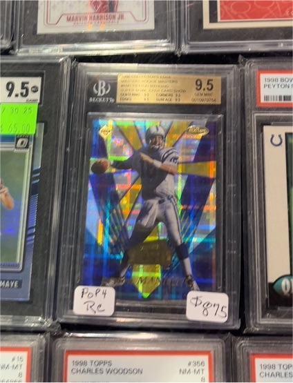 1998 Pacific Prism #36 Peyton Manning — front