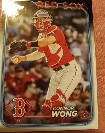 2024 Topps Series 1 #104 Connor Wong — front