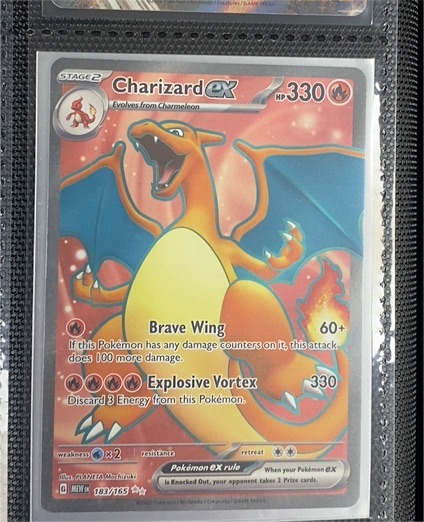 2023 Pokemon Scarlet & Violet 151 #183 Charizard ex — front