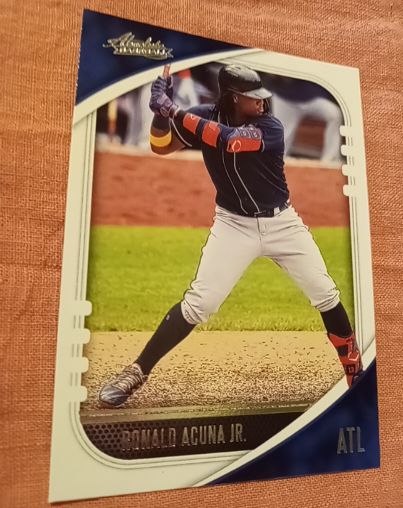 2021 Panini Absolute Baseball #96 Ronald Acuna Jr. — front