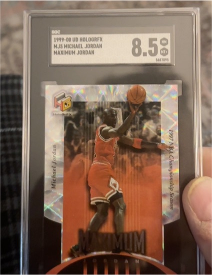 1999-00 Upper Deck HoloGrFX Maximum Jordan #MJ5 Michael Jordan — front