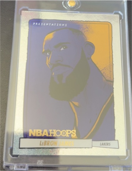 2023-24 Panini NBA Hoops #3 LeBron James Presentations — front