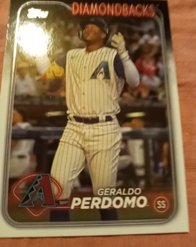 2024 Topps #41 Geraldo Perdomo — front