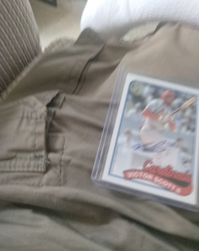 2024 Topps Series 1 - 1989 Topps Baseball Autographs Victor Scott — front