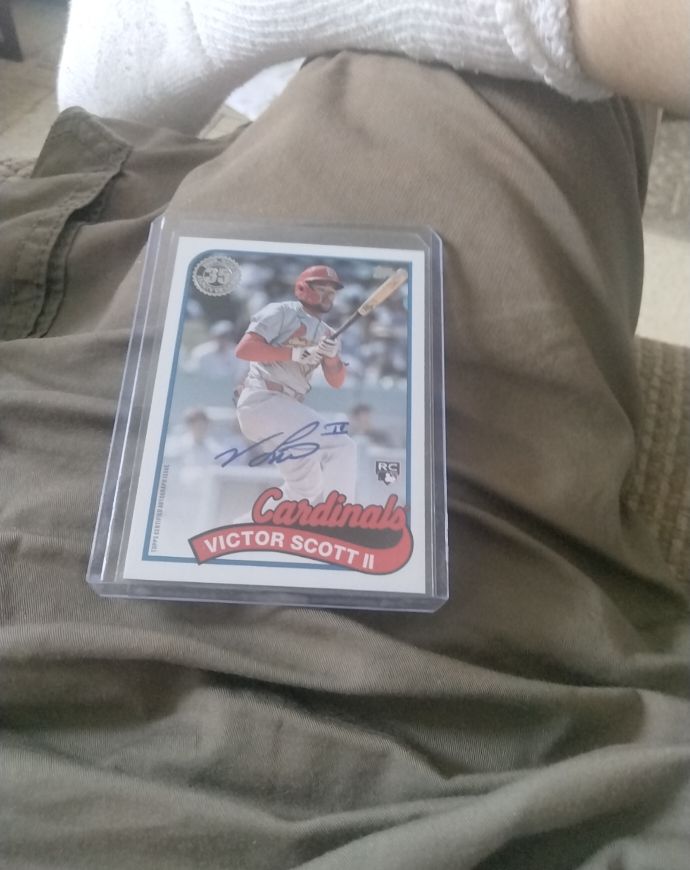 2024 Topps Update #89AU-VS2 Victor Scott II — front