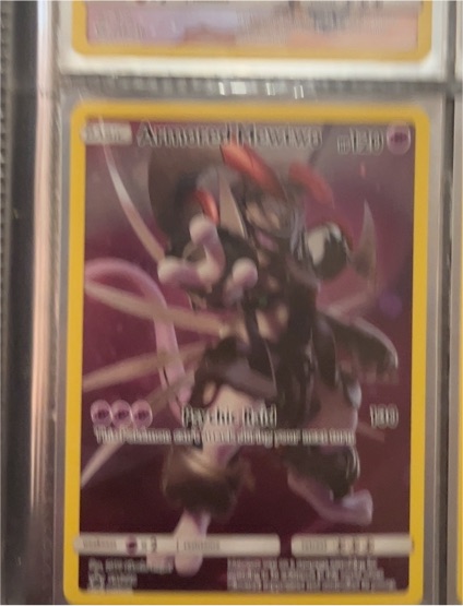 2019 Pokemon SM Black Star Promo #SM228 Armored Mewtwo — front